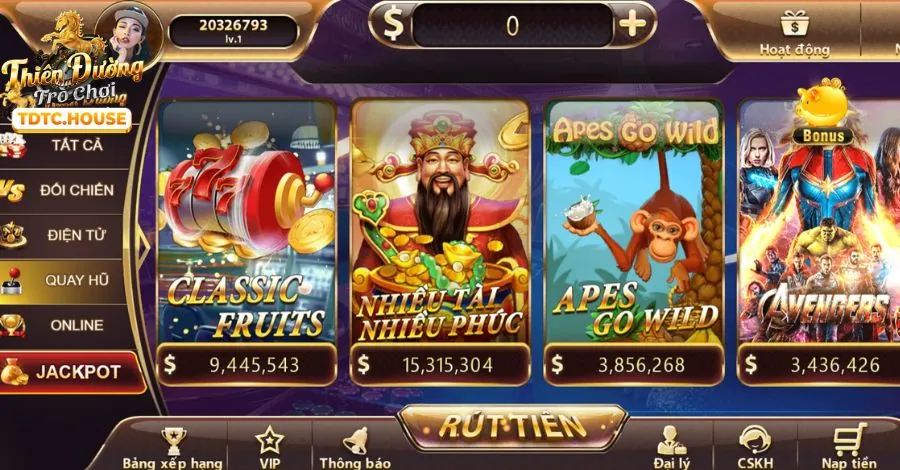 Nổ hũ 77bet slot